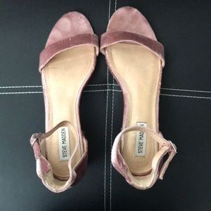 Steve Madden Velvet Pump Sandals